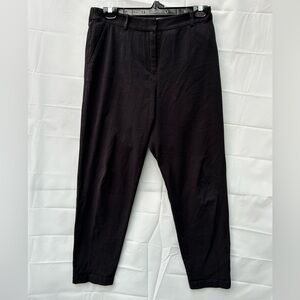 & other stories black pants 100% cotton size 6